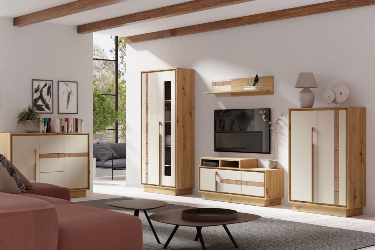Keks K15 cashmere high chest of drawers - Image 5