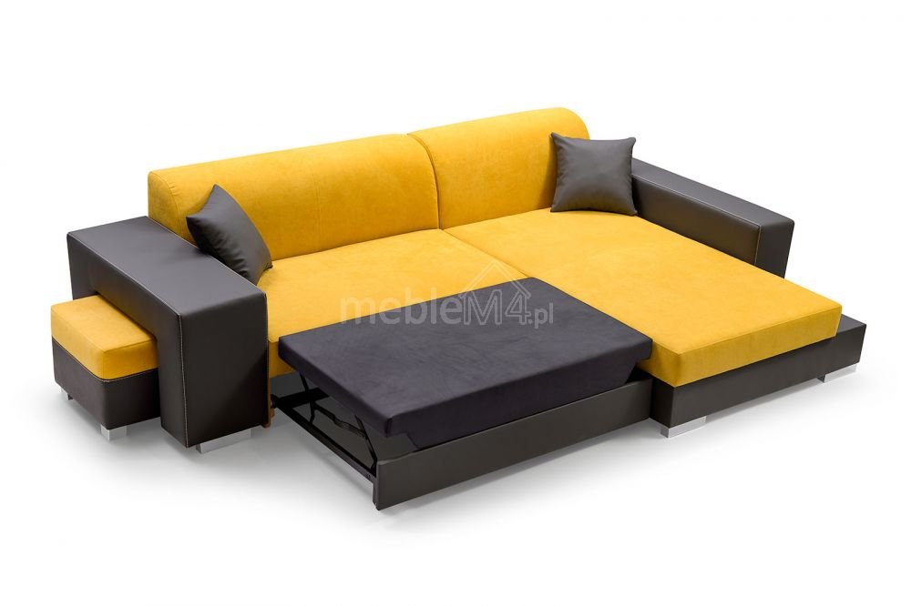 Madagascar fold-out corner sofa + pouf Gr0 - Image 6