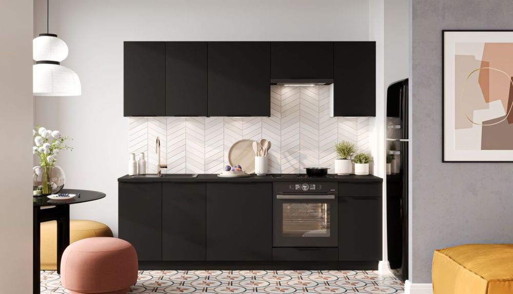Wall cabinet 60 cm with dryer Mina W60SU ALU P/L - Image 3