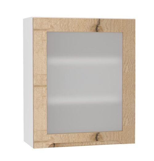 Wall cabinet 60 cm, display case WS60 P/L Zoya