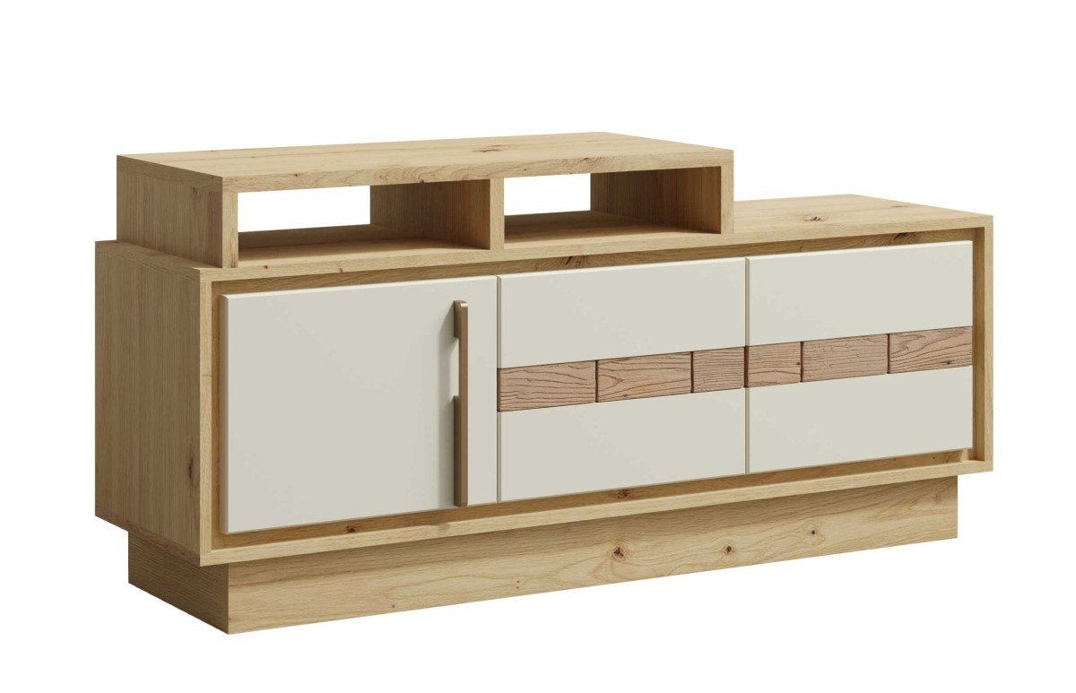 TV cabinet with stand Keks K4+K7 Cashmere