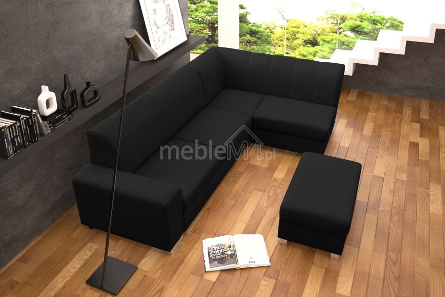 Minister pull-out corner sofa + free pouf - Image 4