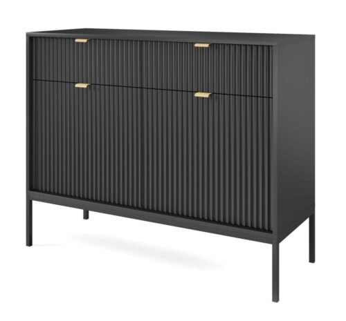 Nova KSZ-104 black chest of drawers