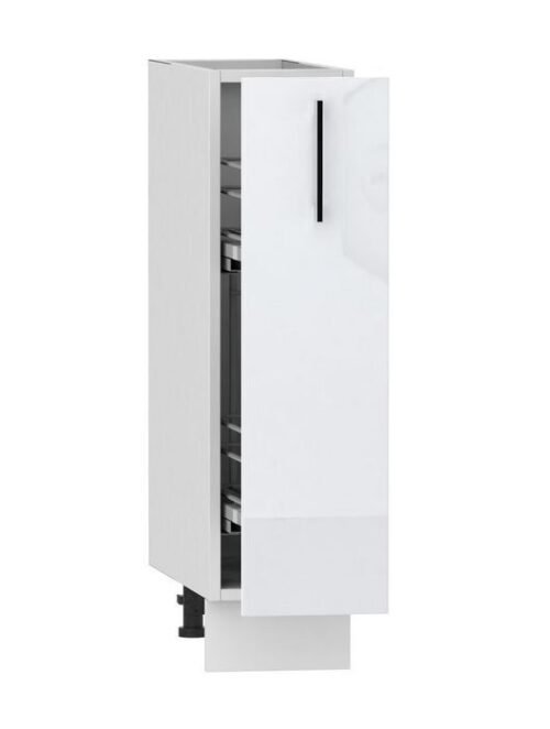 Base cabinet 20 cm Cargo D20 with basket and Oscar soft-closing system