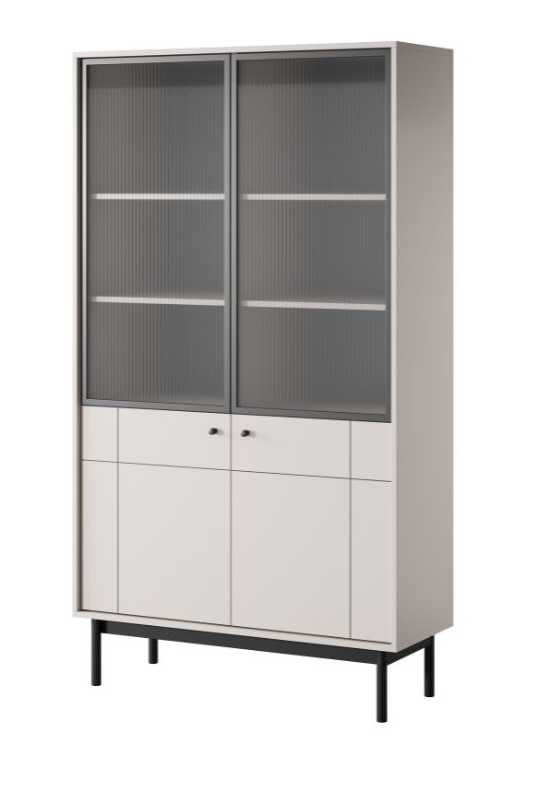Showcase with cabinets WT104 Japandi cashmere