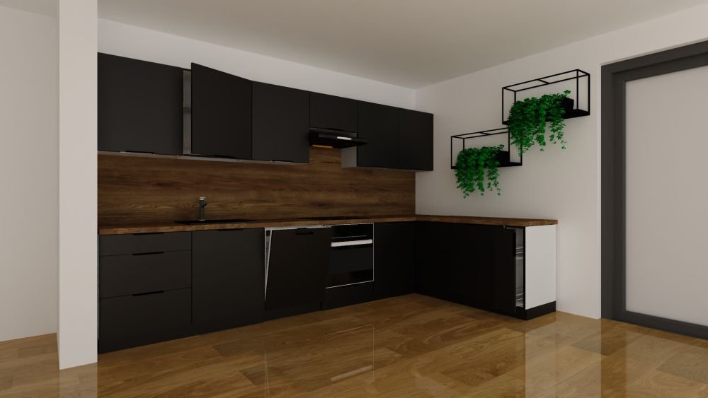 Wall cabinet 60 cm with dryer Mina W60SU ALU P/L - Image 4
