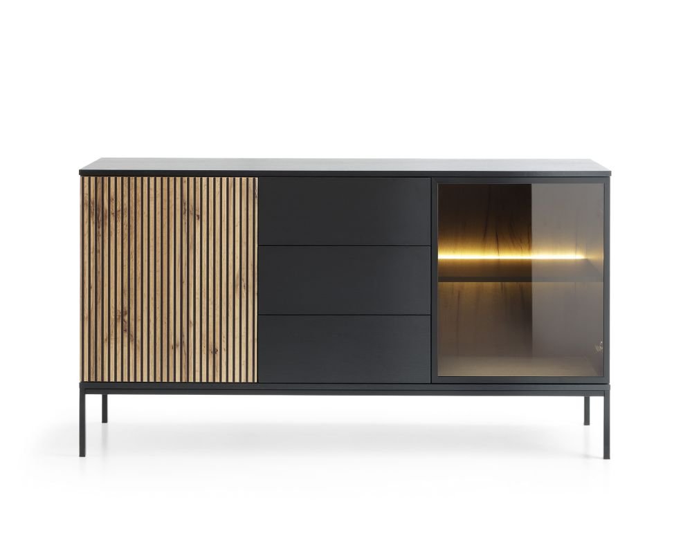 Charming attic chest of drawers with lighting Sento KSZ154 - Image 2