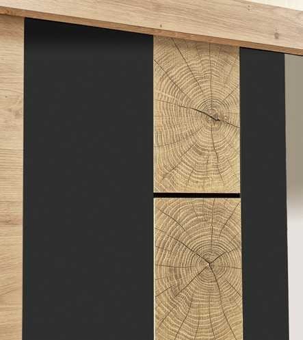 Avantgarde AV1-200 cm sliding wardrobe with mirror - Image 2