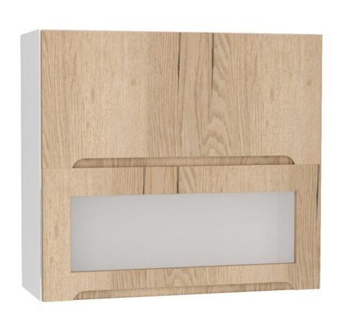 Wall cabinet with tilting handle 80 cm W80GRF/2 SD Zoya