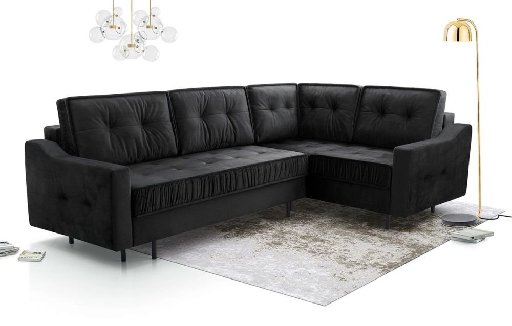 Akita corner sofa bed with ruffles - Image 2