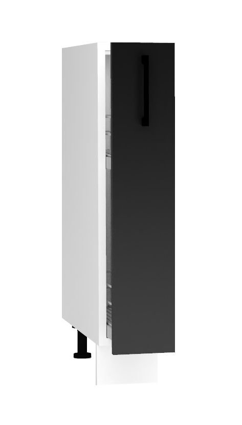 Base cabinet with 15 cm cargo basket Denis D15Cargo