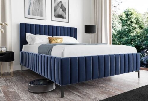 Soft bed with 15 cm legs, standard Luiz 24