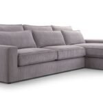 Upholstered corner sofa, non-folding, Cleo Gr0