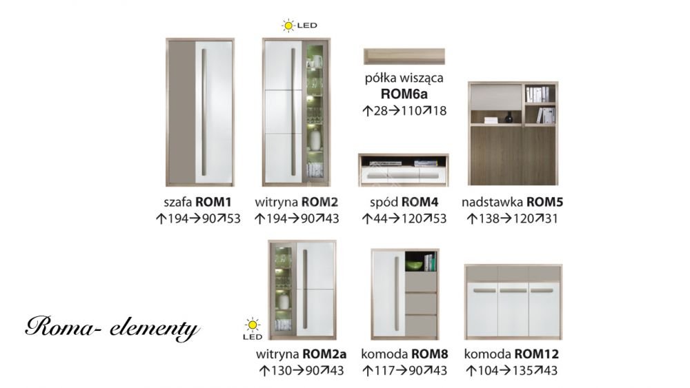 Roma ROM8 chest of drawers - Image 6