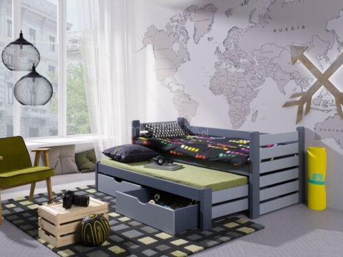 MATEUSZ fold-out bed for two persons 80×181 cm