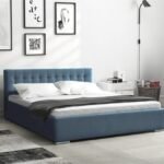 Upholstered thin bed Luiz 01 Gr2