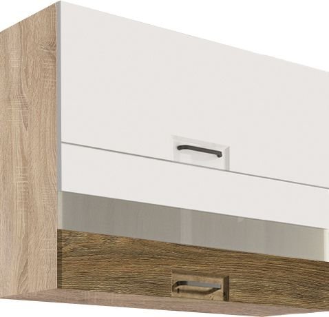 Wall cabinet 90 cm display cabinet Favorit Ribbeck FR-42G
