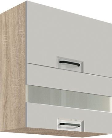 Wall cabinet 60 cm display case Favorit Latte FL-40G