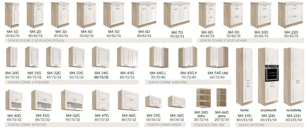 60 cm tall cabinet with SM-20D smart oven - Image 5