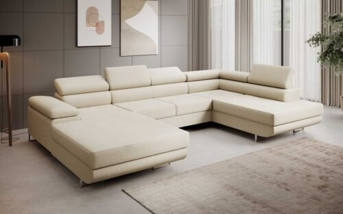 Corner sofa bed 274 Lessi U