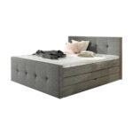 Wooden continental bed 160x200 Gr1