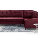 Corner sofa bed with ruffles Alaskan Gr0