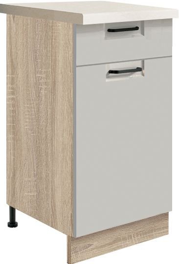 40 cm base cabinet with drawer Favorit Latte FL-2D