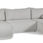 Cloud U Gr3 fold-out corner sofa