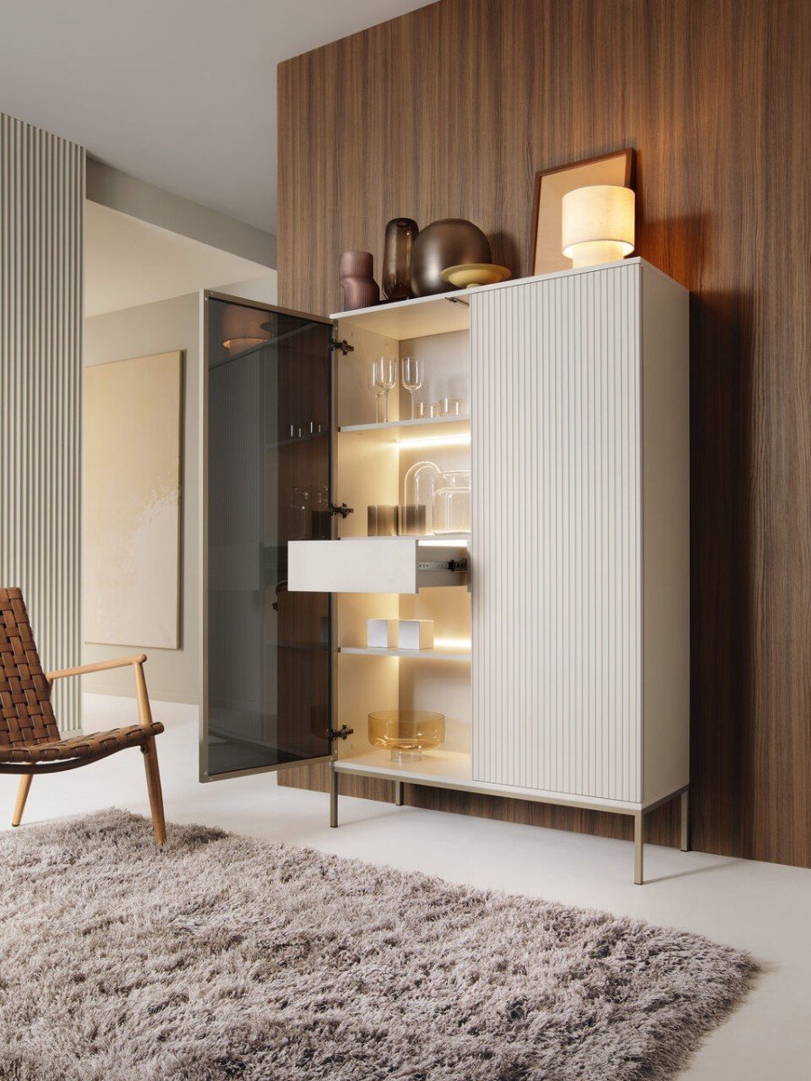 Sento cashmere ornate furniture set with lighting - Image 3
