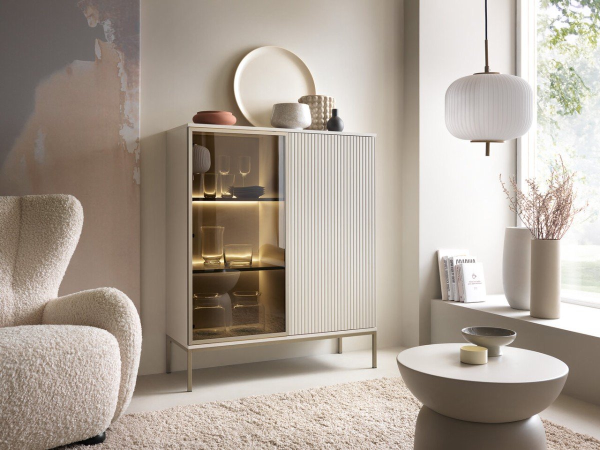 Sento cashmere ornate furniture set with lighting - Image 4