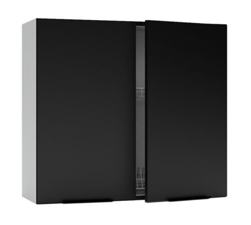 Wall cabinet 80 cm with dryer Mina W80SU ALU