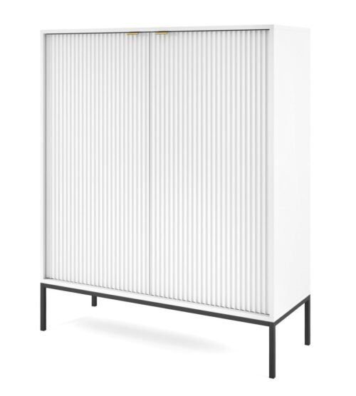 Nova K-104 white chest of drawers