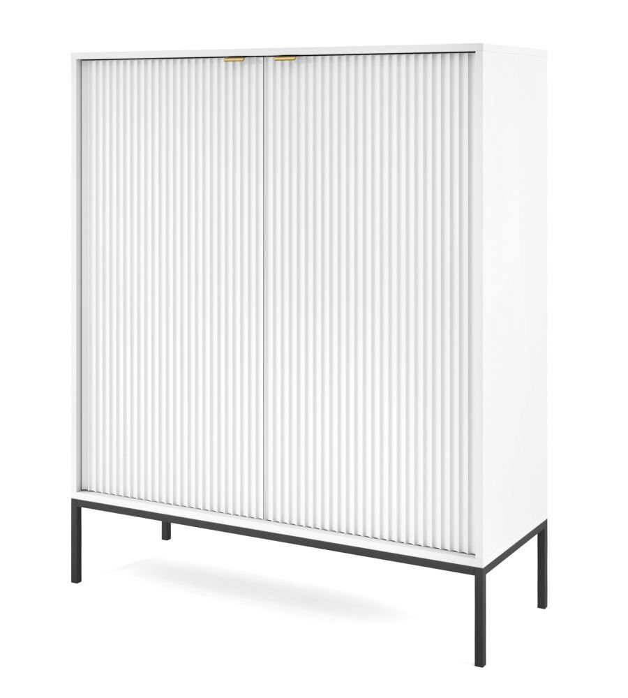 Nova K-104 white chest of drawers
