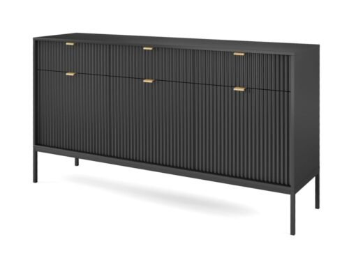 Nova KSZ-154 black chest of drawers