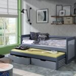 ANATOL youth folding bed for two persons 80x181 cm
