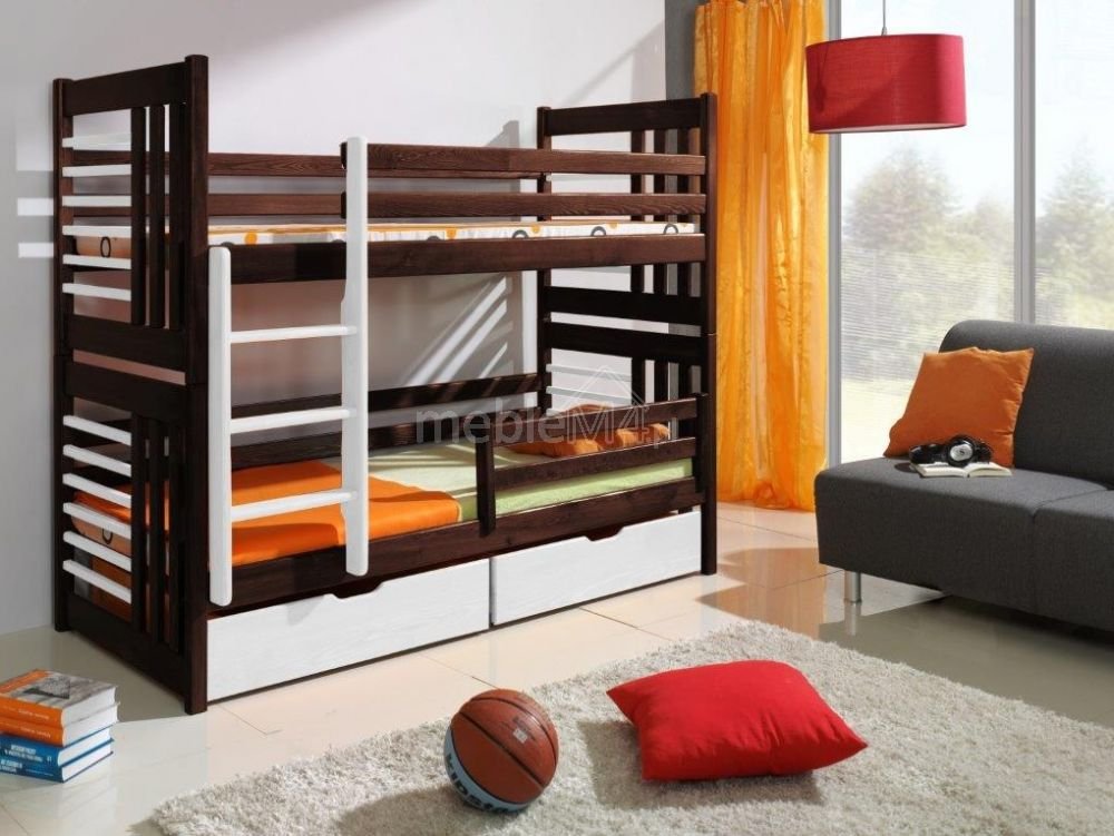 ROLAND bunk bed with drawers 90x200 cm - Image 4
