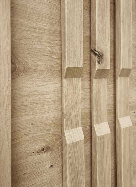Sliding wardrobe with mirror strips and drawers, Canada CA3-200 - Image 3
