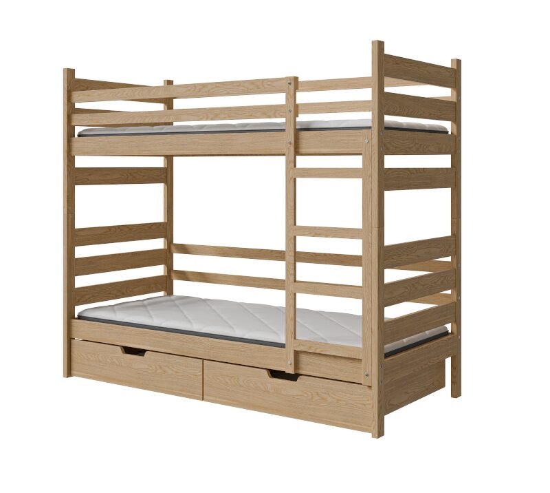 Bed "DAREK" - natural pine