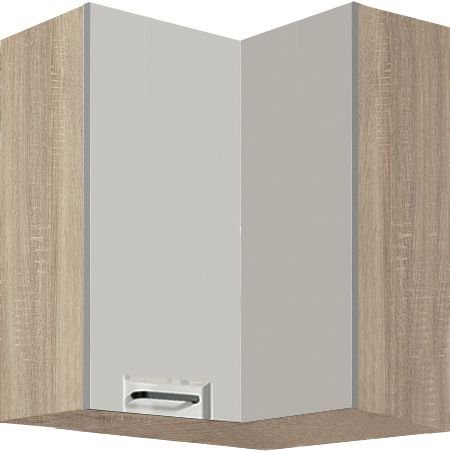 Wall cabinet 60/60 cm corner Favorit Latte FL-54G