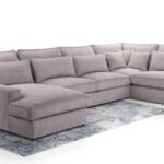 Upholstered corner sofa, non-folding, Cleo U Gr0