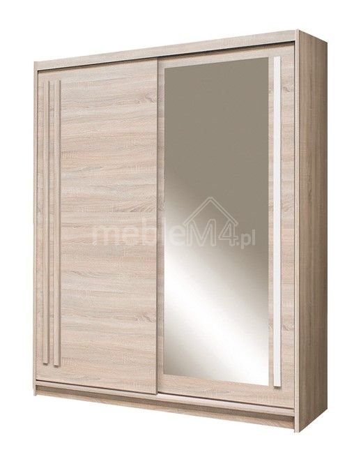 Effect EF-2 sliding wardrobe, Sonoma oak - Image 2