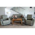 ALEX 3+1+1 Federica Silver Gray set