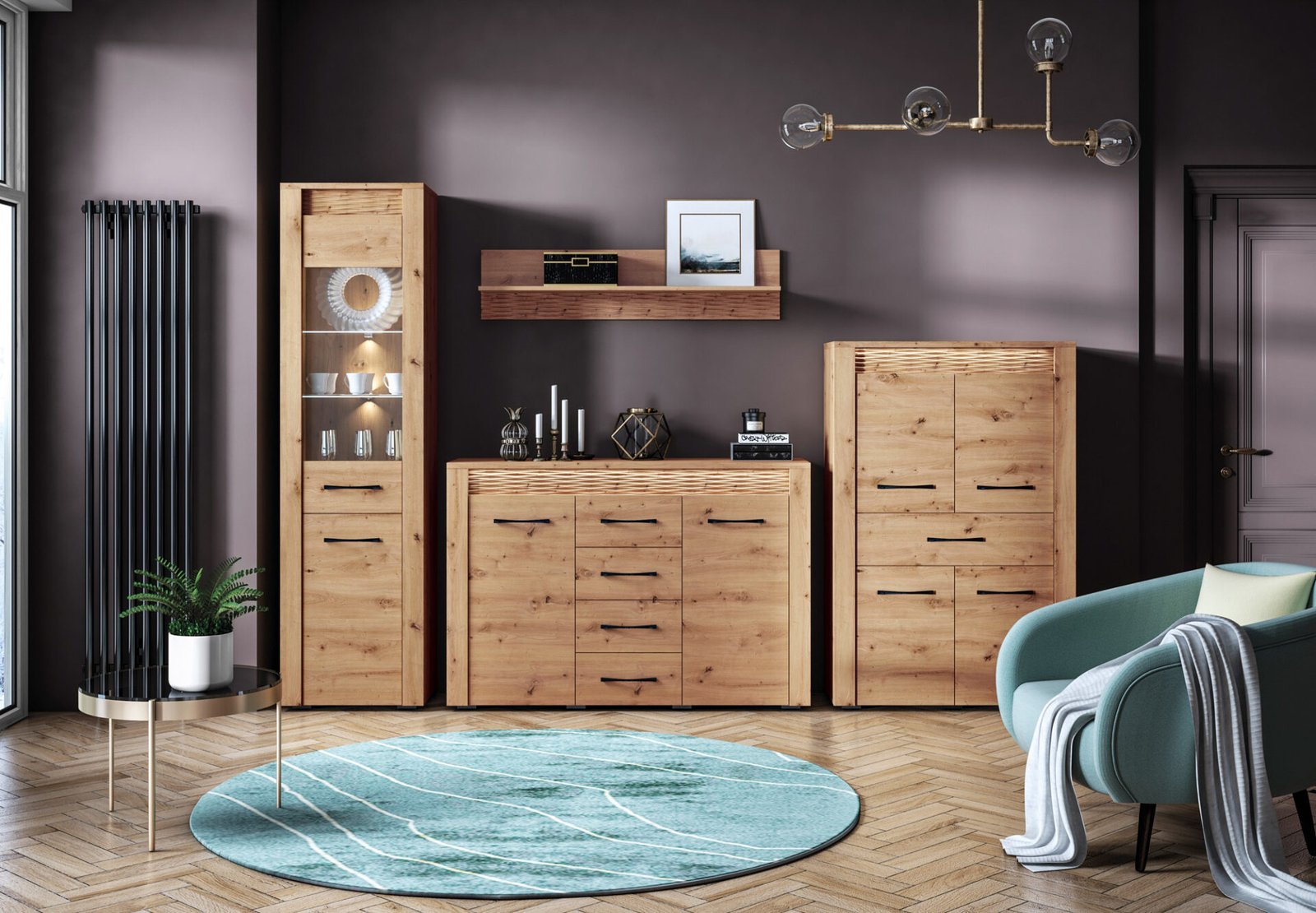 ARTIS 07 oak chest of drawers - Image 13