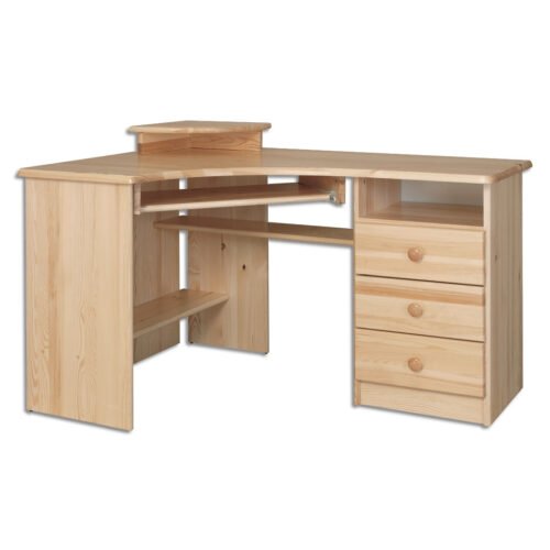 BR107 Pine desk Pine Oak