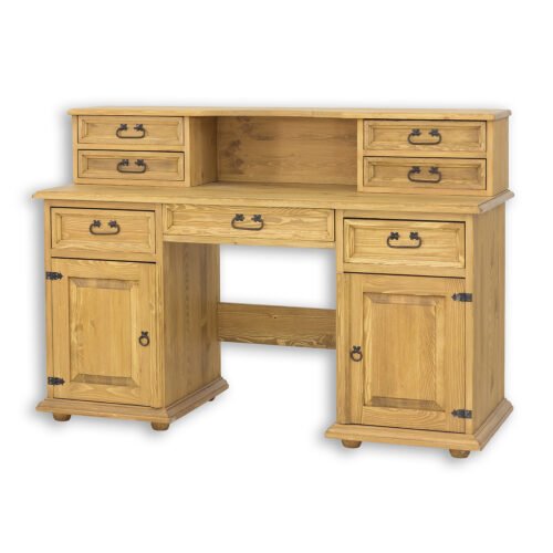 Pine table RUSTIKAL BR704, clear wax imitation