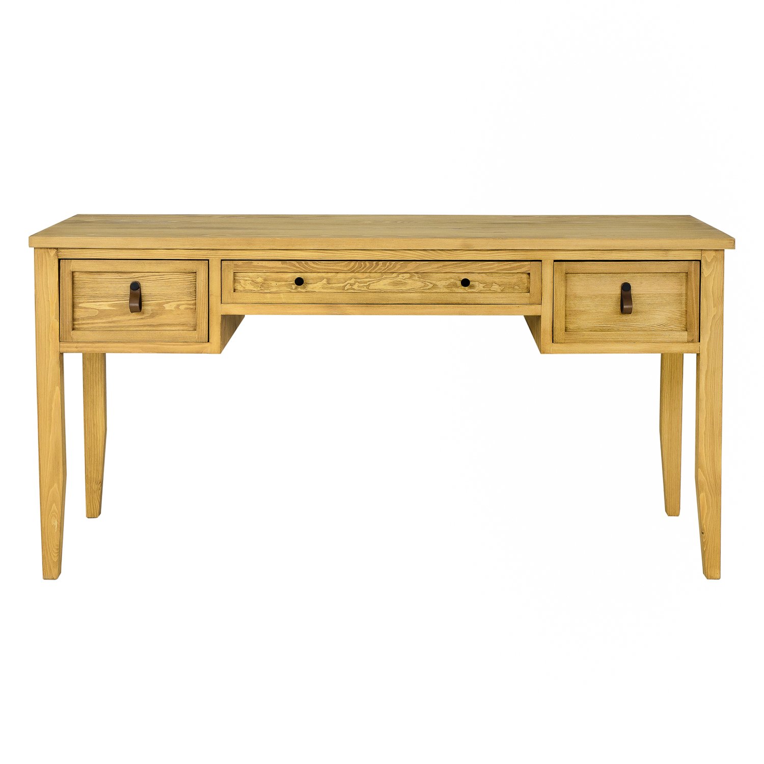 Pine table RUSTIKAL BR706, clear wax imitation - Image 2