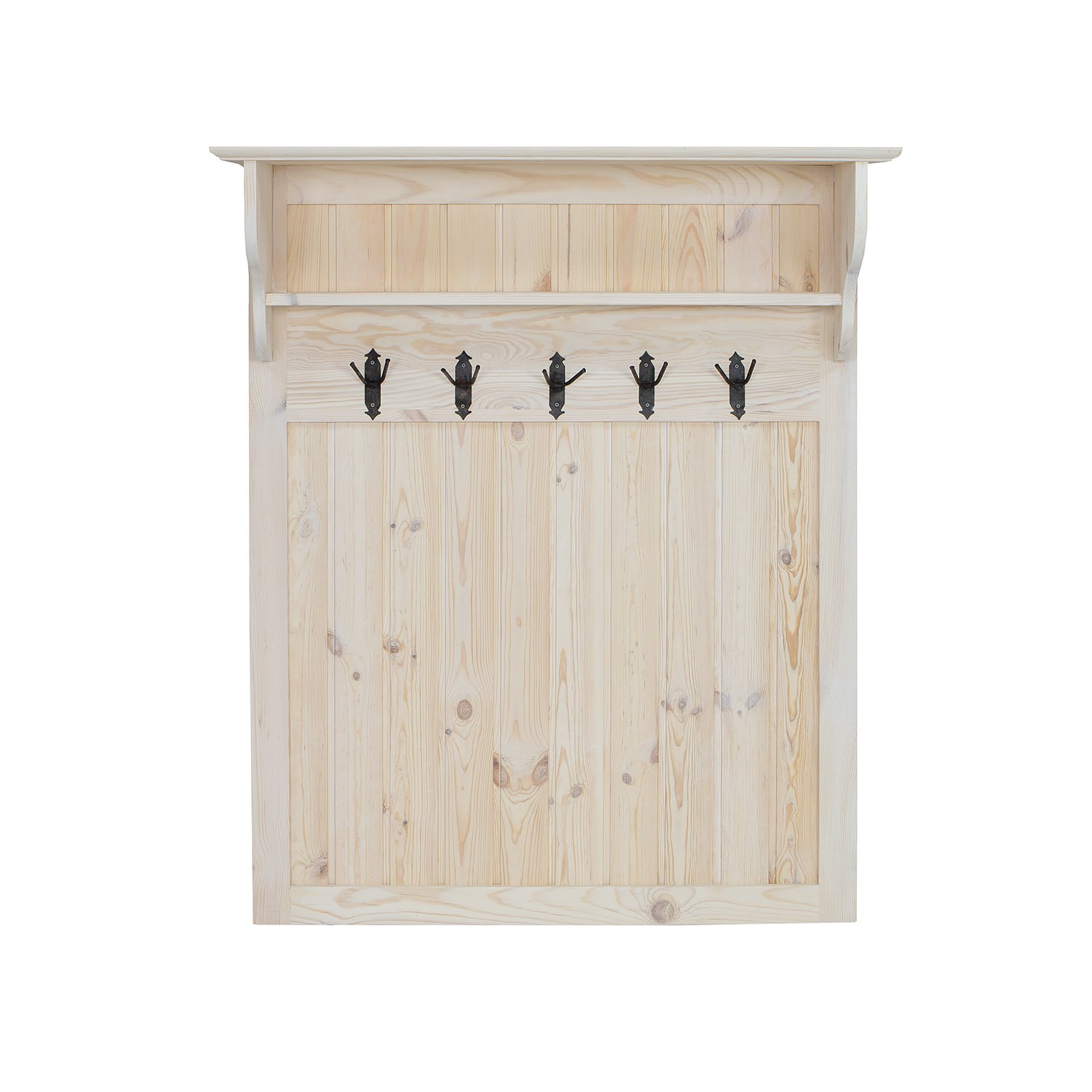 Pine wardrobe RUSTIKAL GR701 pine, dark wax - Image 5