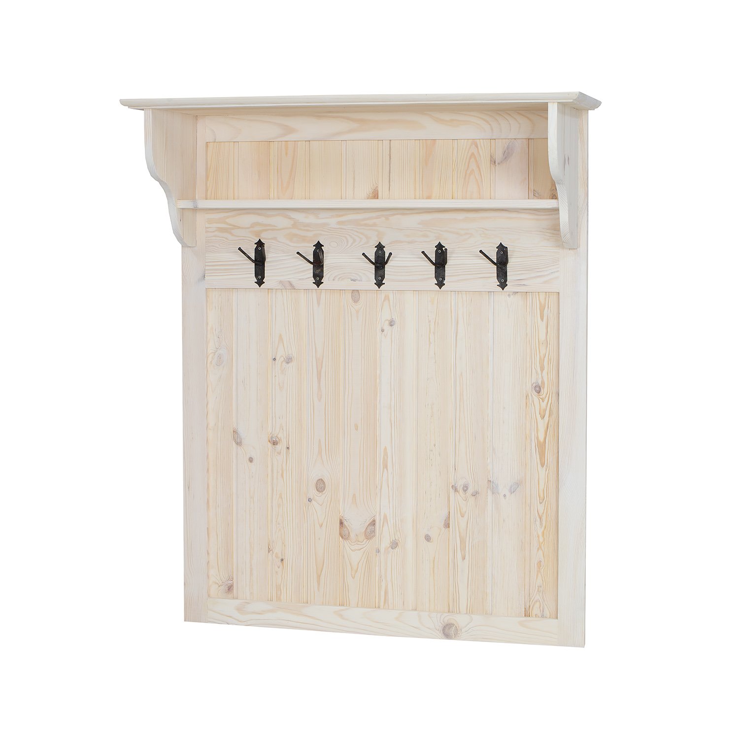 Pine wardrobe RUSTIKAL GR701 pine, dark wax - Image 4