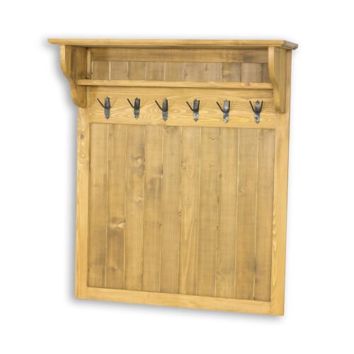 Pine wardrobe RUSTIKAL GR701 antique pine white