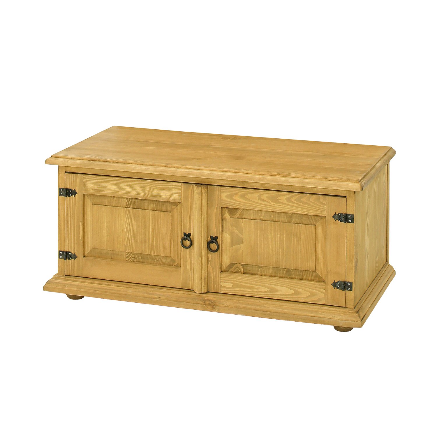 Pine wardrobe RUSTIKAL GR702 pine colorless wax